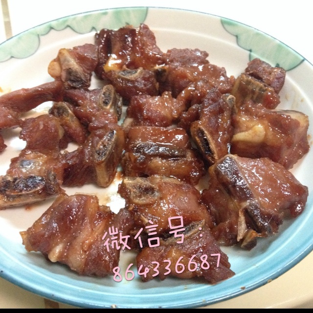 蜜汁酱烤排骨
