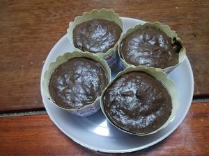 生酮巧克力熔岩蛋糕的做法 步骤4