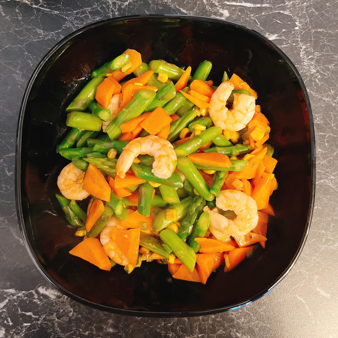 虾仁芦笋（清甜如初夏）