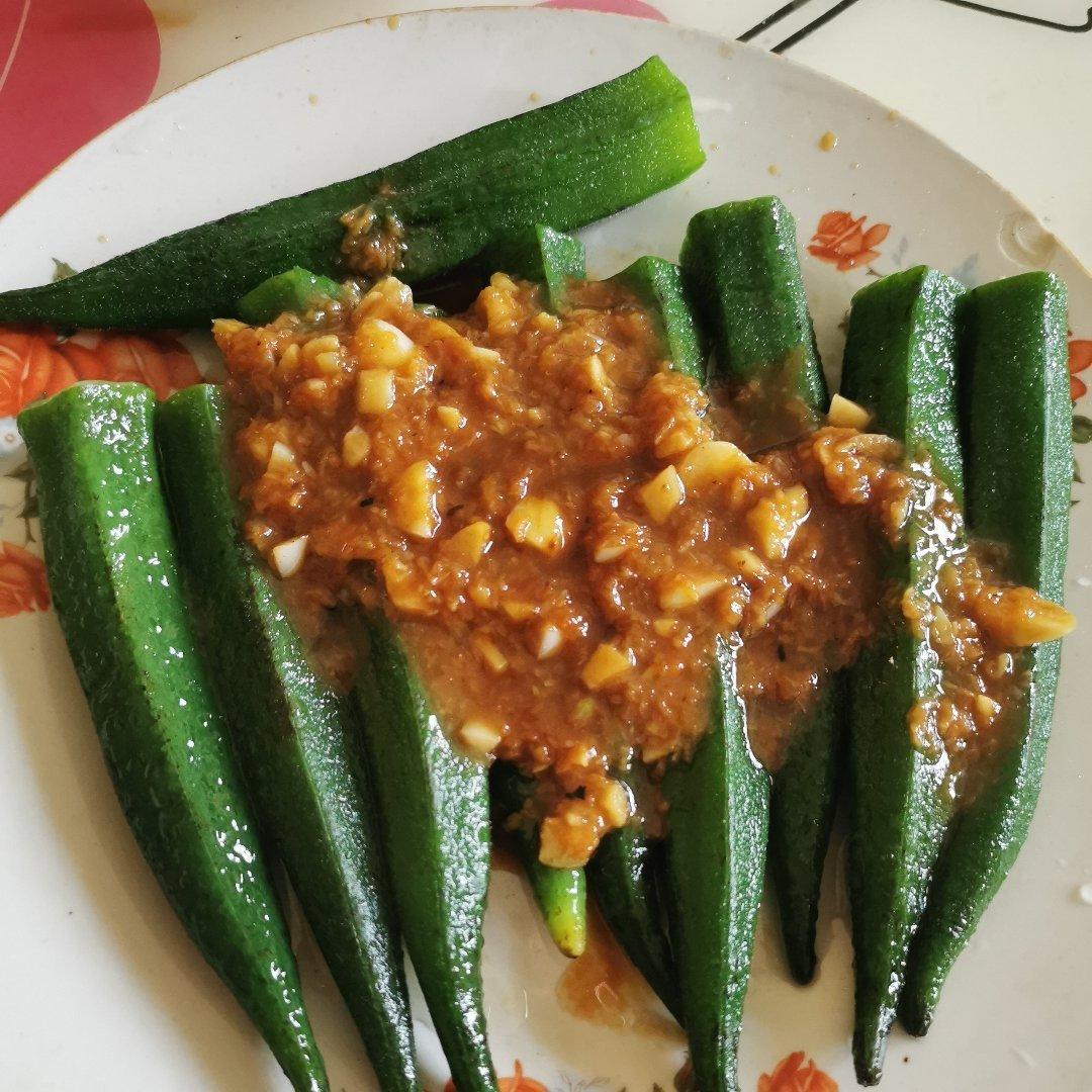 ‼️从此爱上秋葵‼️
白灼秋葵