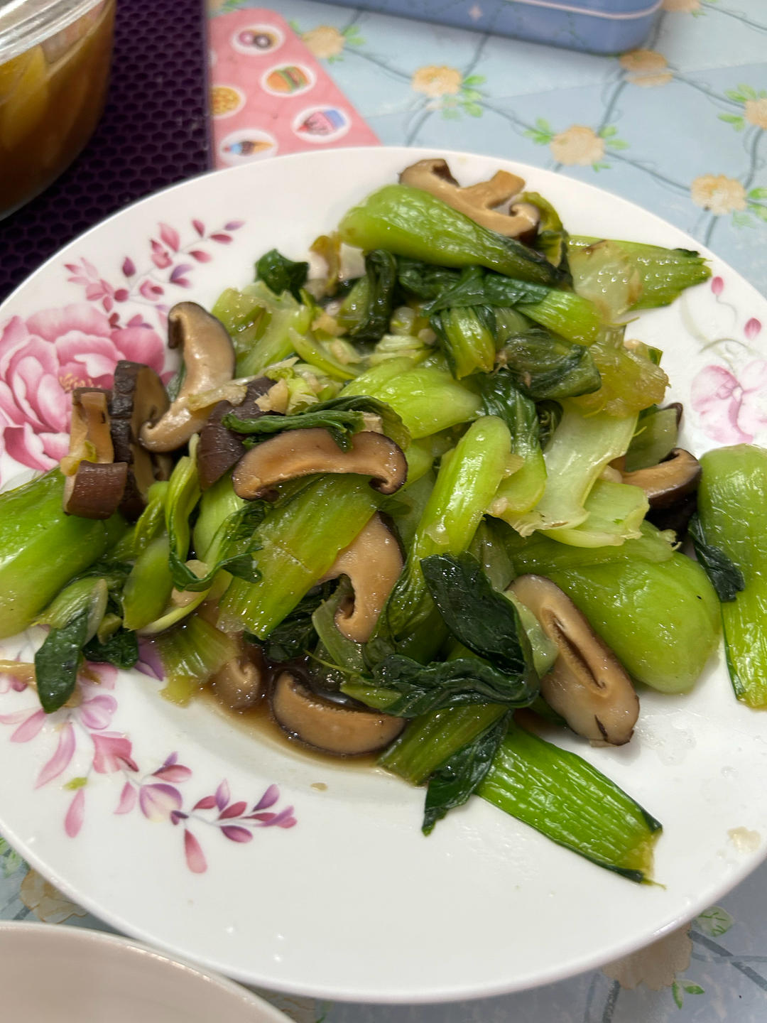比肉还好吃的——蚝油香菇油菜