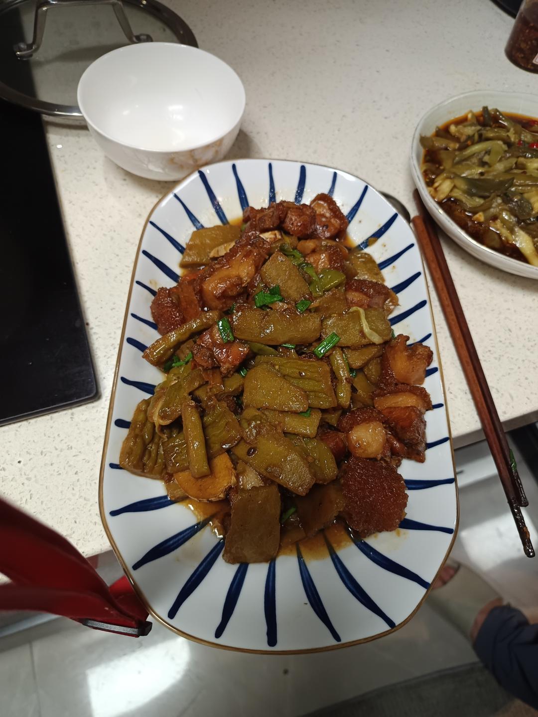 苦瓜焖红烧肉