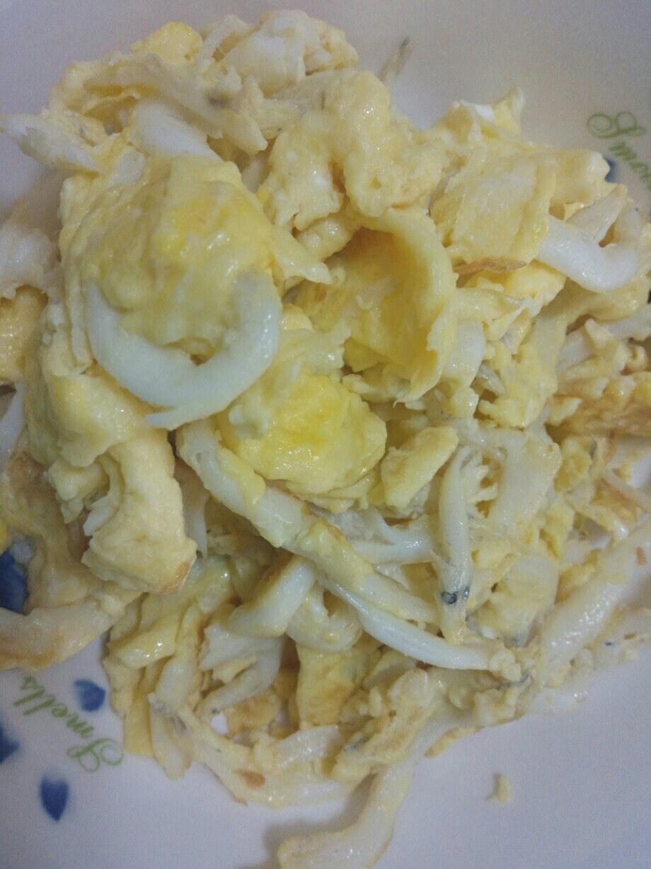 白饭鱼煎蛋