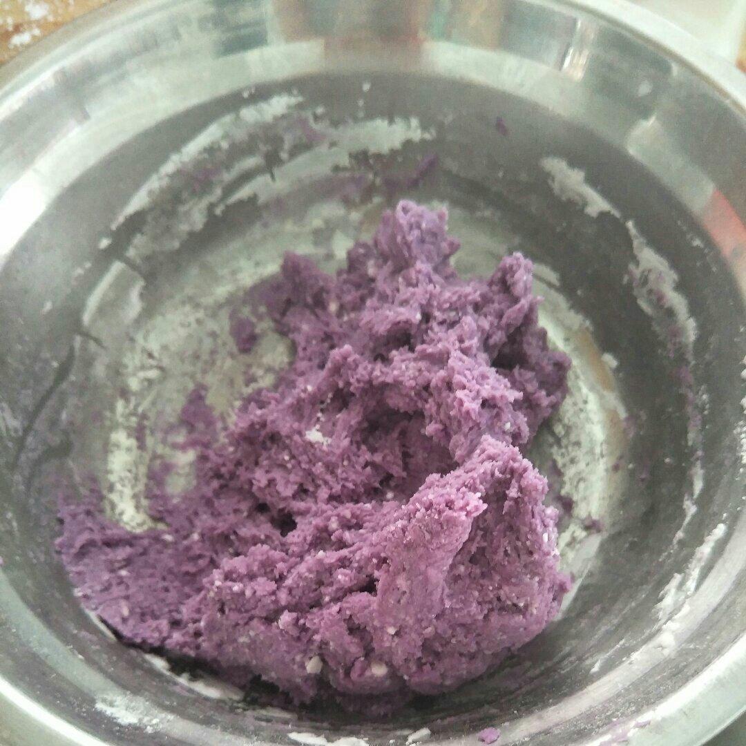 紫薯松糕 宝宝辅食食谱