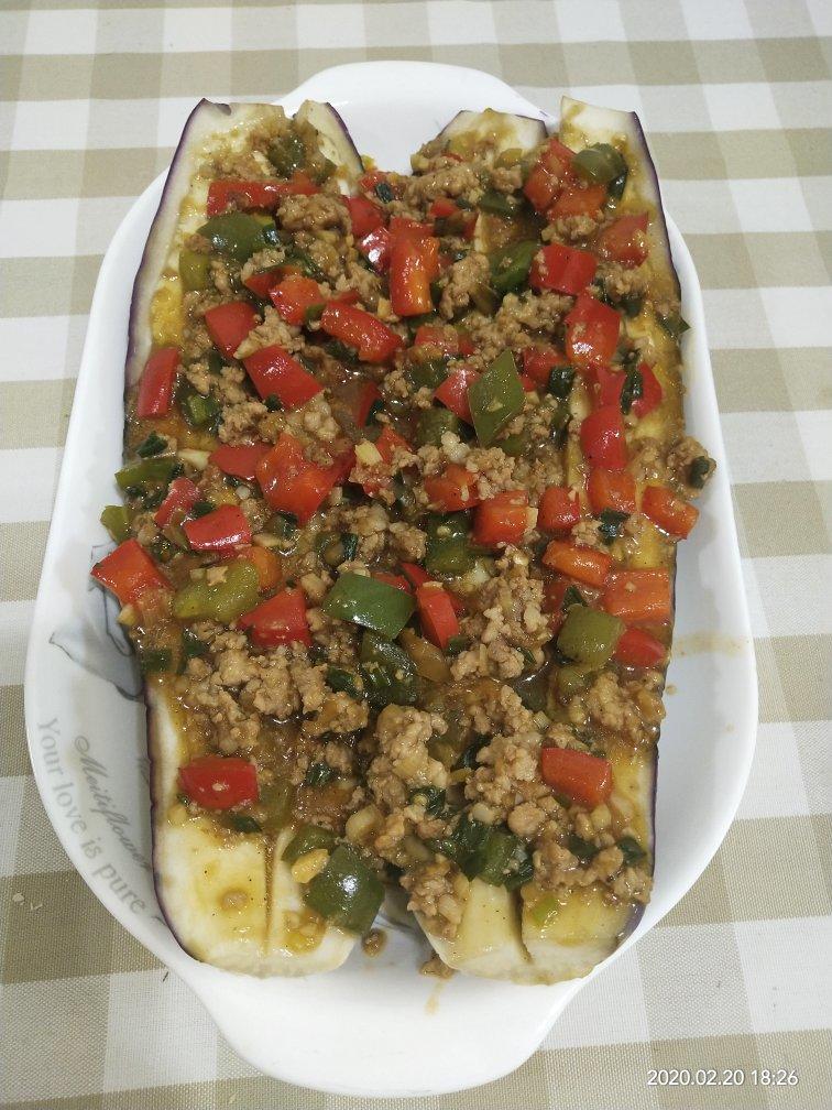 超级下饭的飘香剁椒蒜蓉蒸茄子🍆
