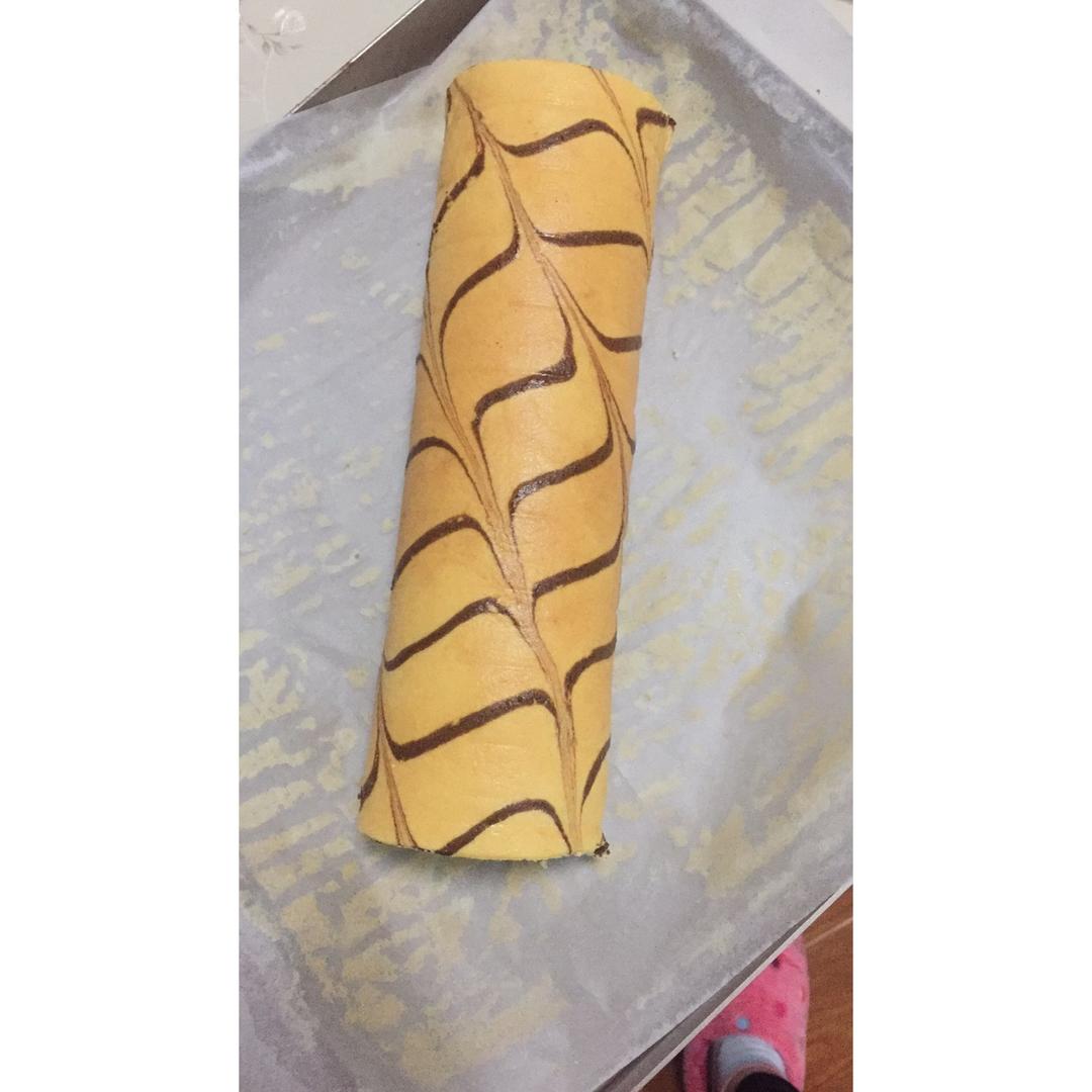 千叶纹蛋糕卷