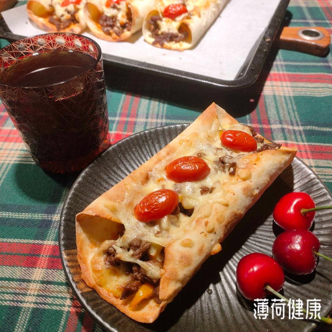 🍅番茄芝士牛肉卷‼️复刻星爸爸同款🌮巨简单