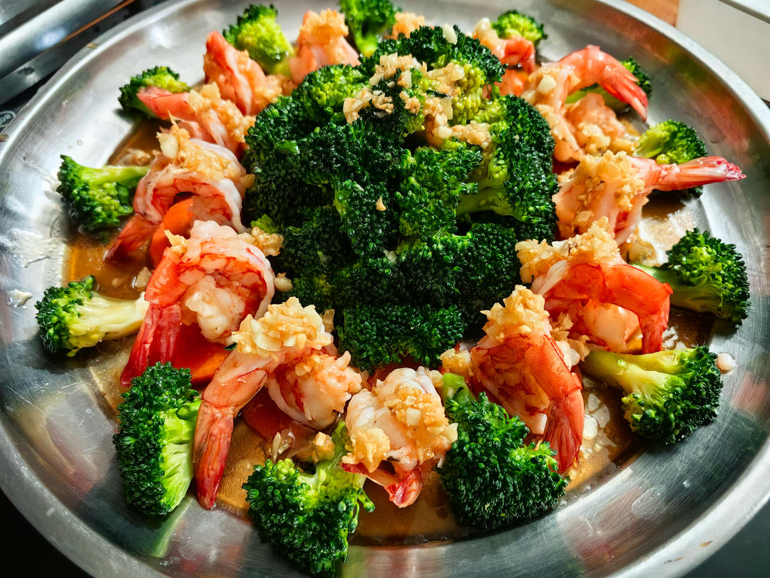 玉脂富贵蝴蝶虾