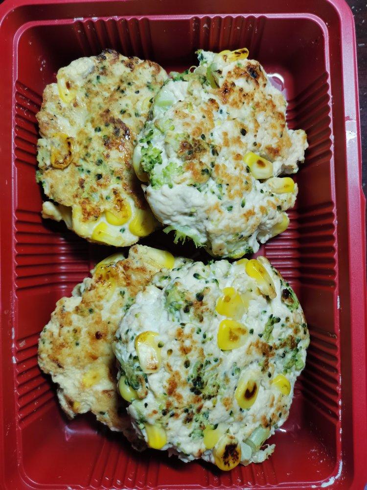 减脂鸡胸肉饼