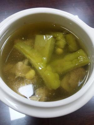 凉瓜黄豆排骨汤的做法 步骤1