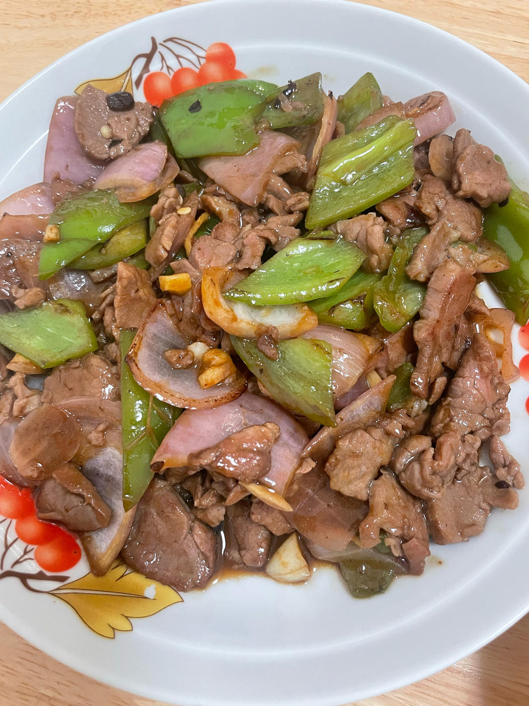 尖椒洋葱炒牛肉