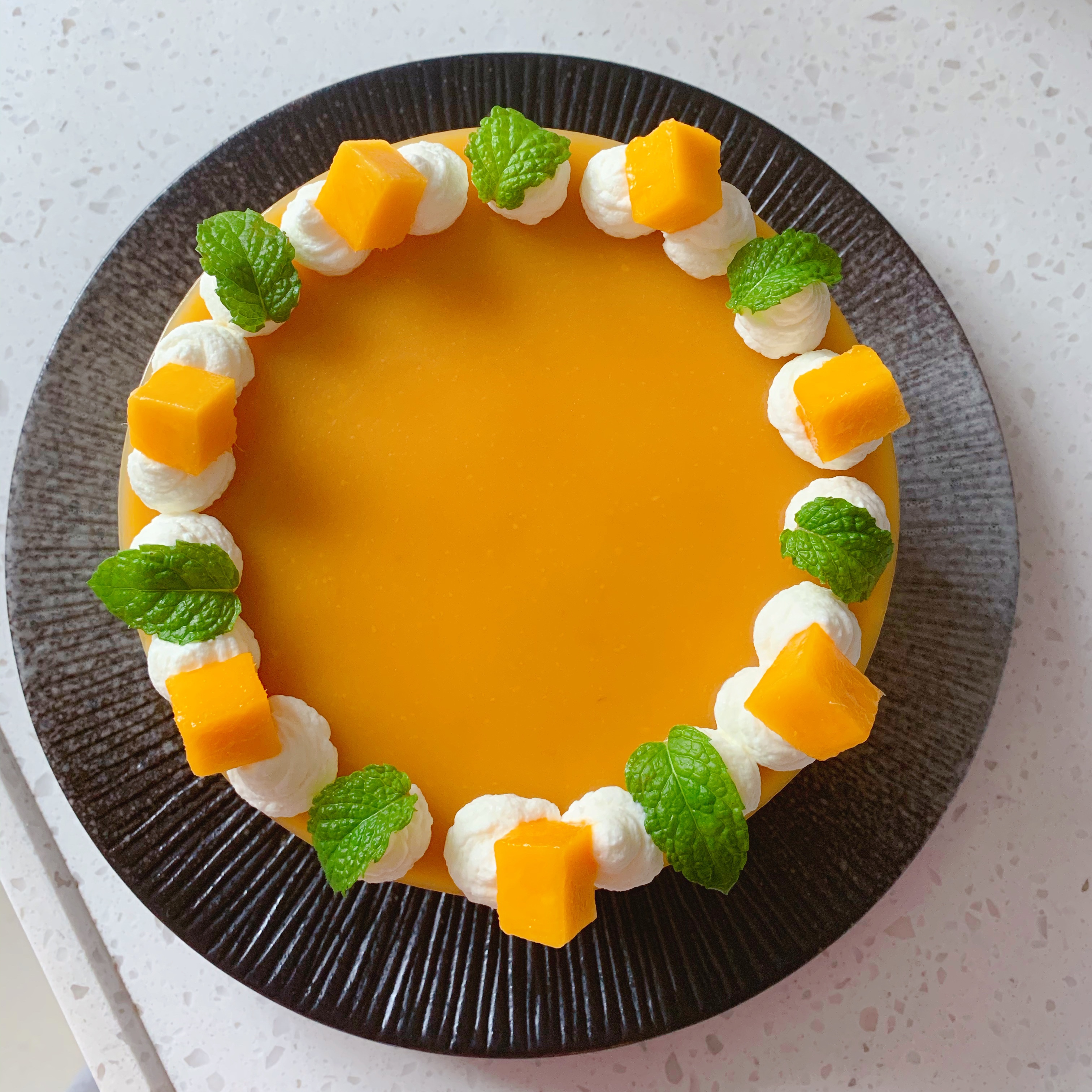 芒果慕斯蛋糕（蛋糕胚底，详细做法）的做法