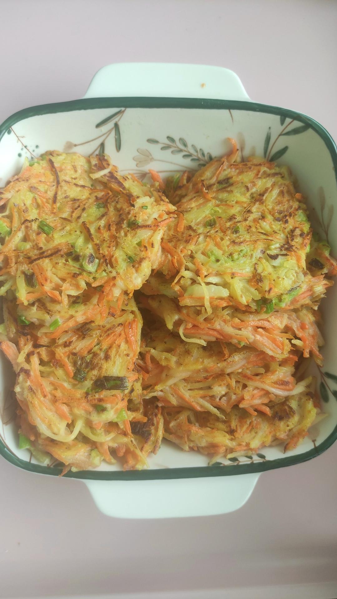 土豆饼(土豆胡萝卜丝饼)