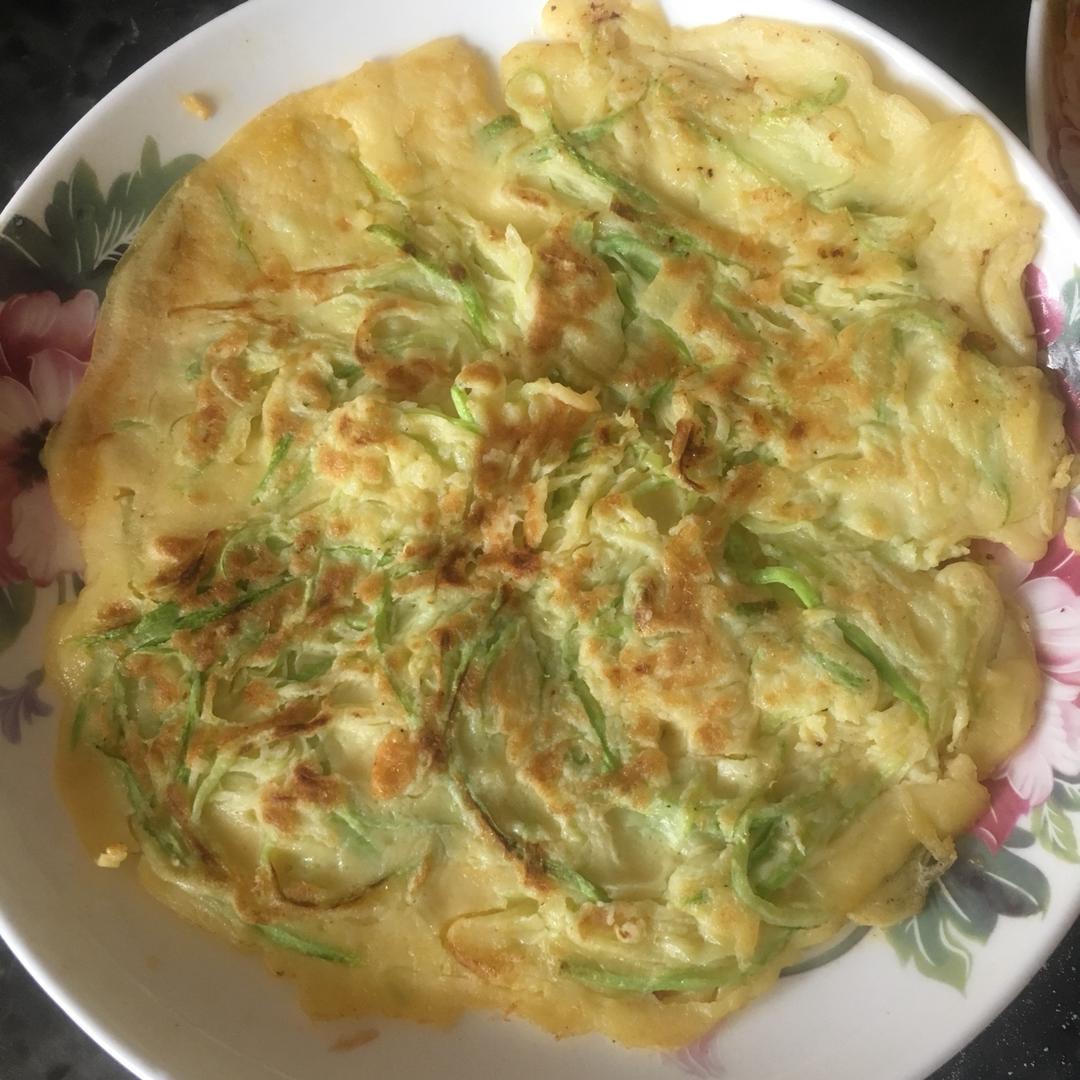 西葫芦鸡蛋饼