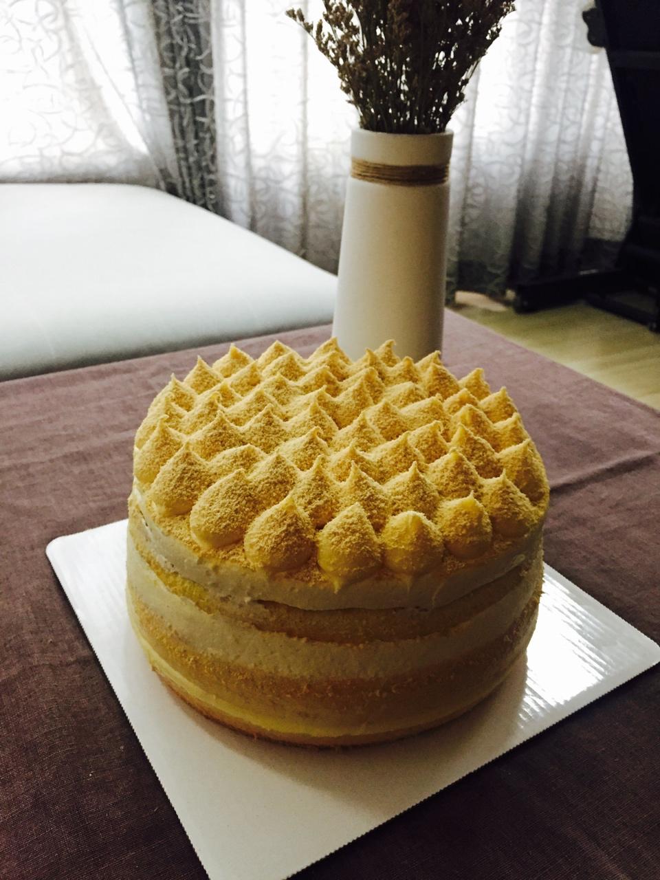 日式豆乳盒子蛋糕
