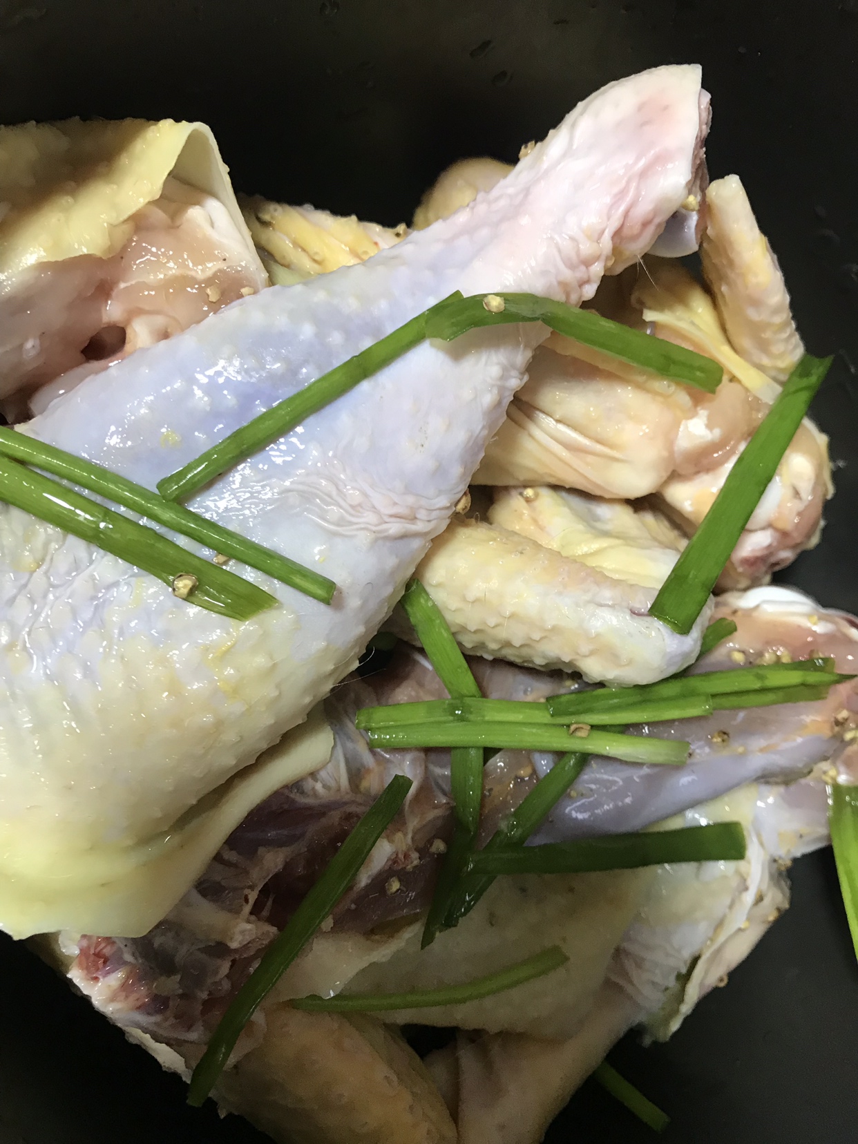 最简单最原始的味道，电饭锅焗鸡的做法