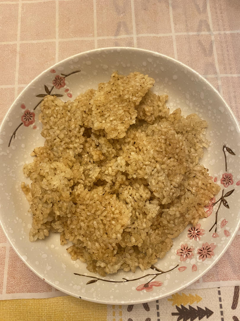 非油炸【大米锅巴】剩米饭的春天