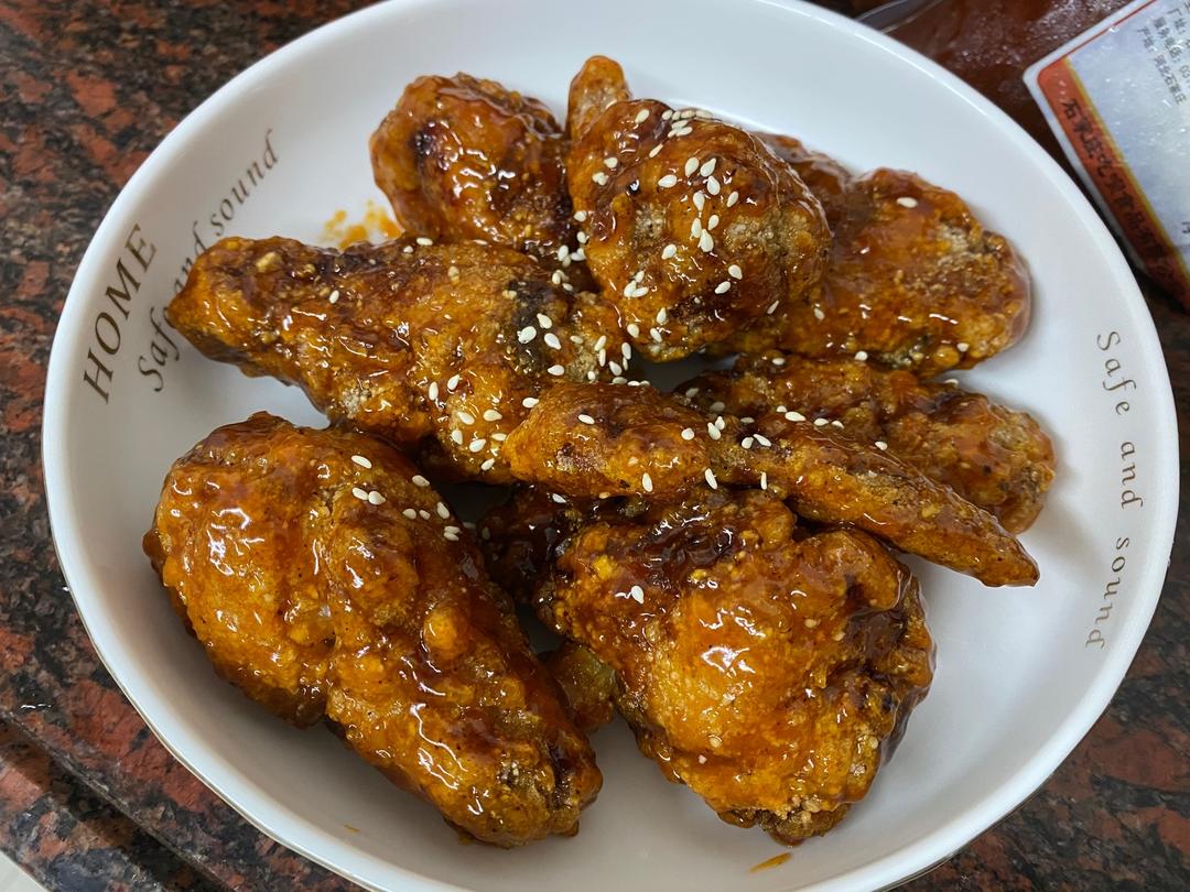 韩式琥珀炸鸡的做法