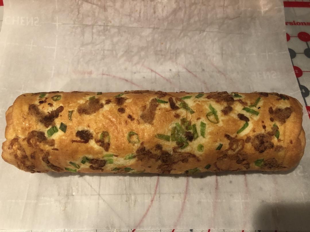 怎么卷都不裂的肉松蛋糕卷