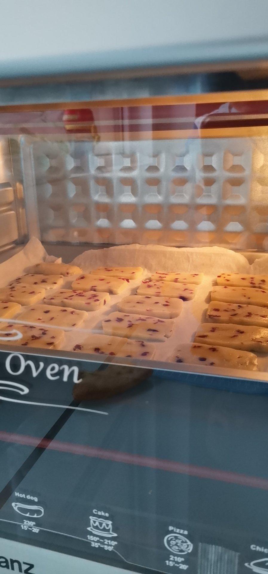 低糖少油版蔓越莓饼干