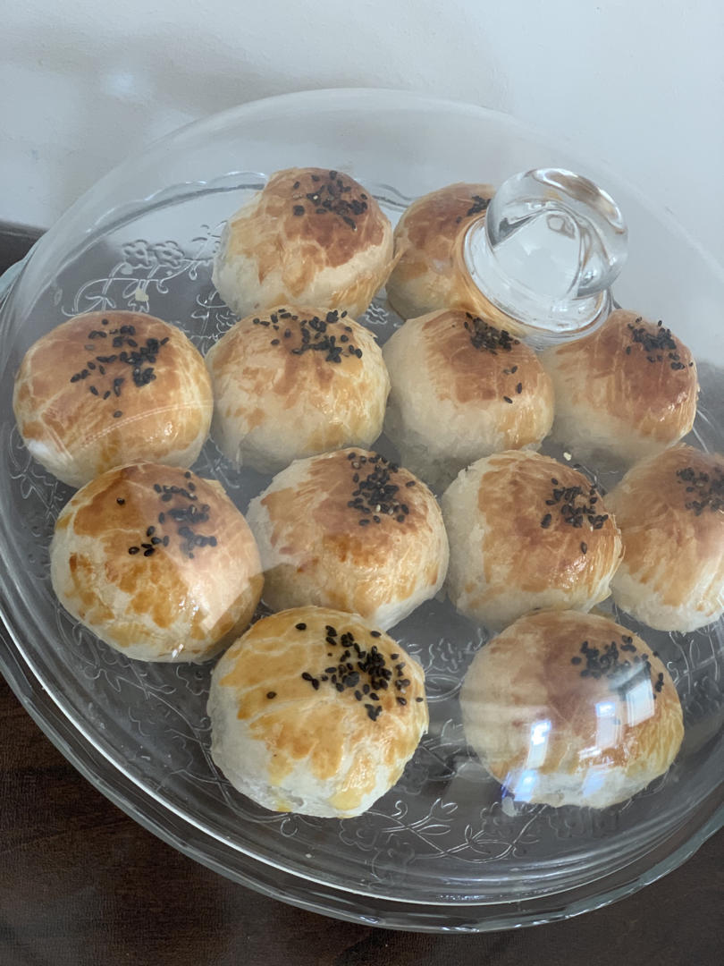 层层酥脆的完美蛋黄酥