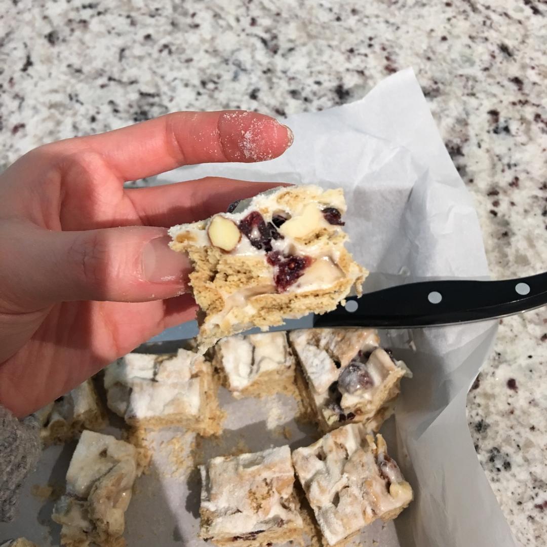 雪花酥  不甜版