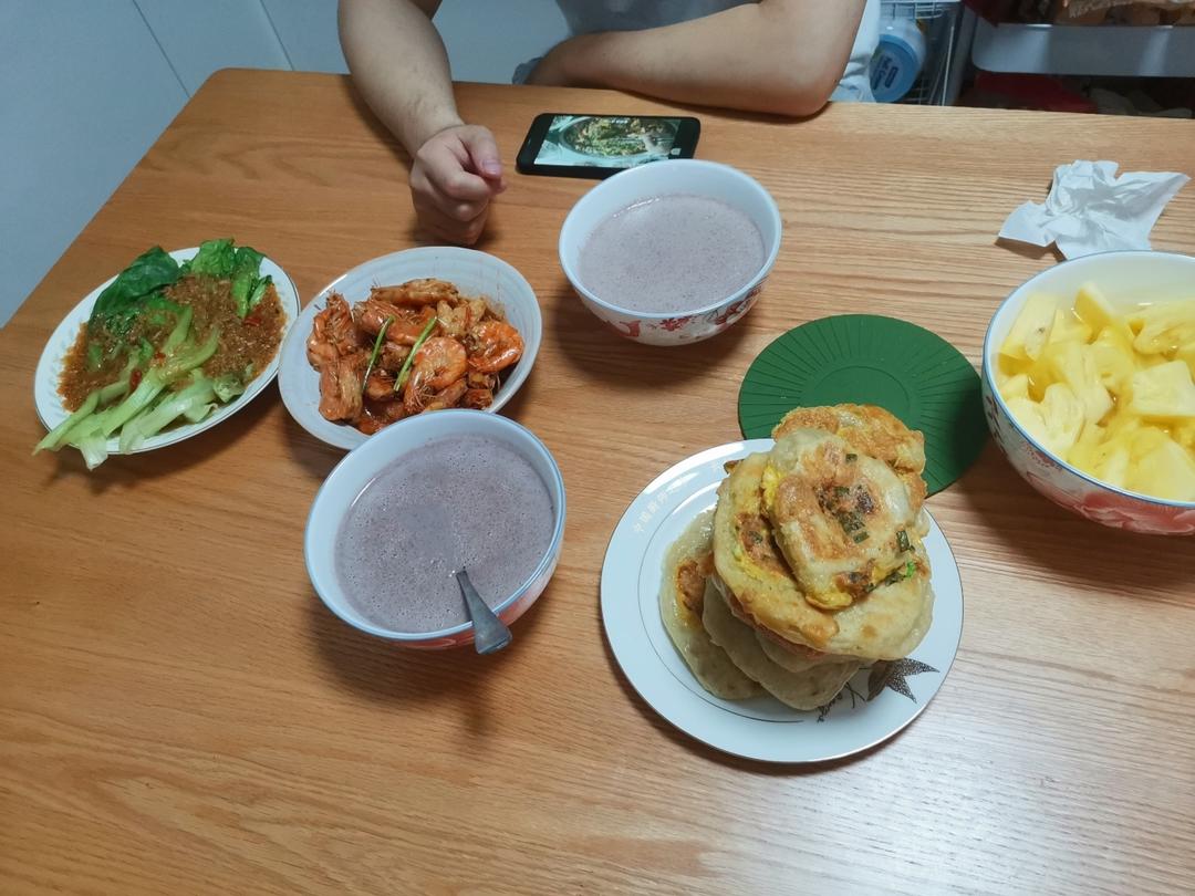 鸡蛋发面饼