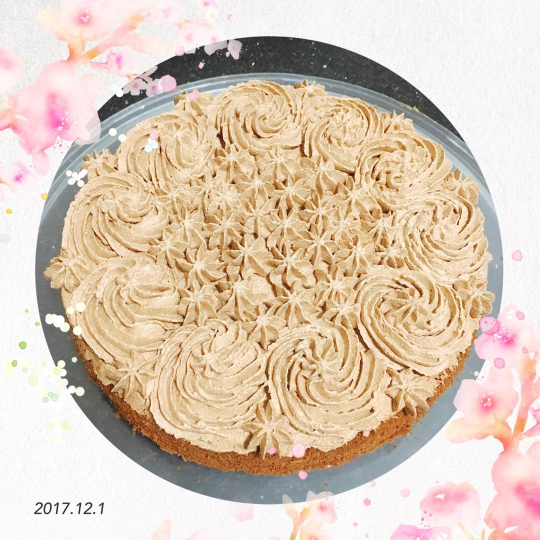 巧克力奶油蛋糕/巧克力奶油的操作手法。/「戚风及其衍生」烘焙视频蛋糕篇2