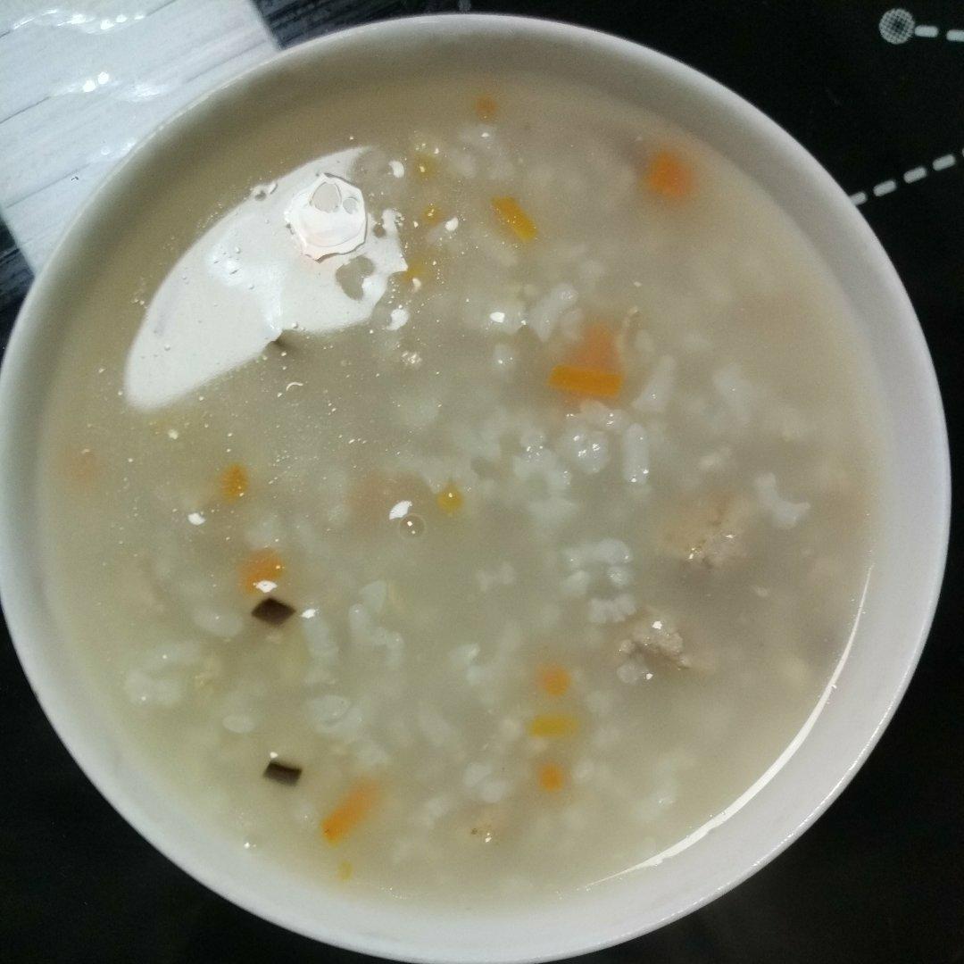 香菇瘦肉粥