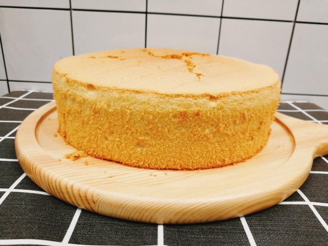 8寸戚风蛋糕，蛋糕坯