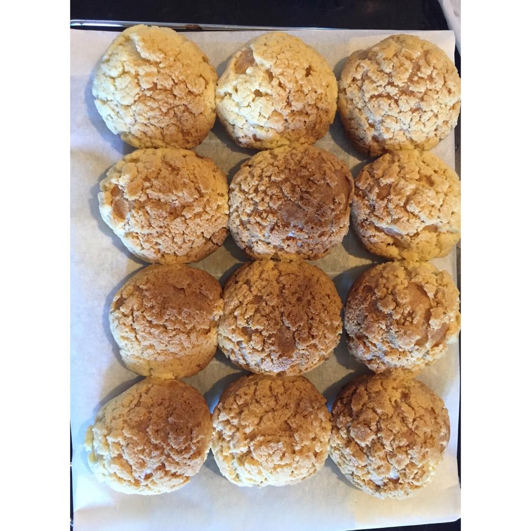 十分美味的酥皮泡芙