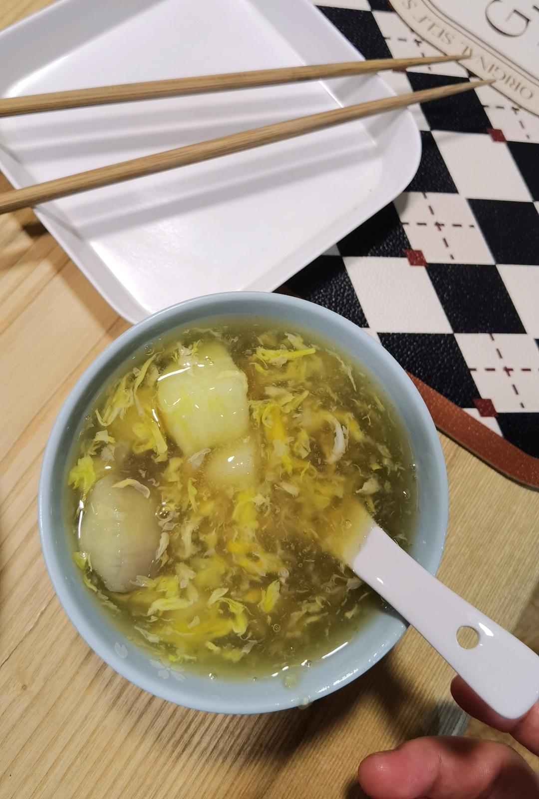 番薯葛粉糖水（小时候的味道）