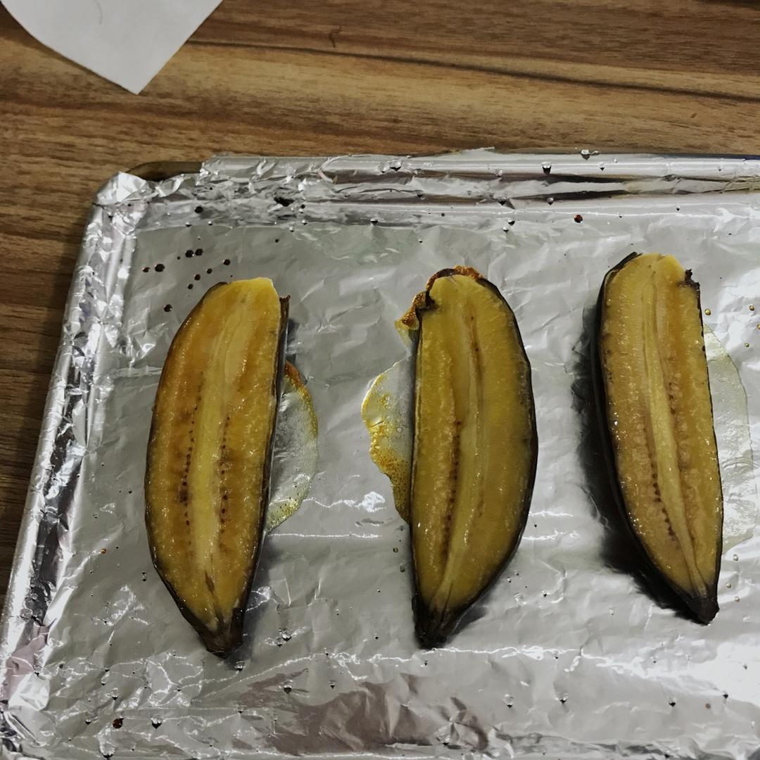 烤香蕉