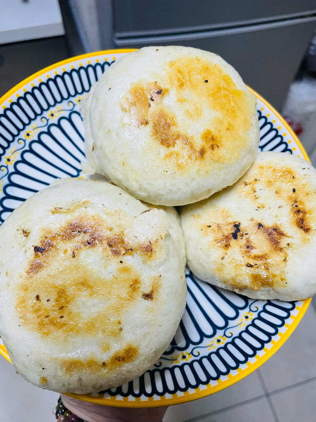 一次发酵油煎饼