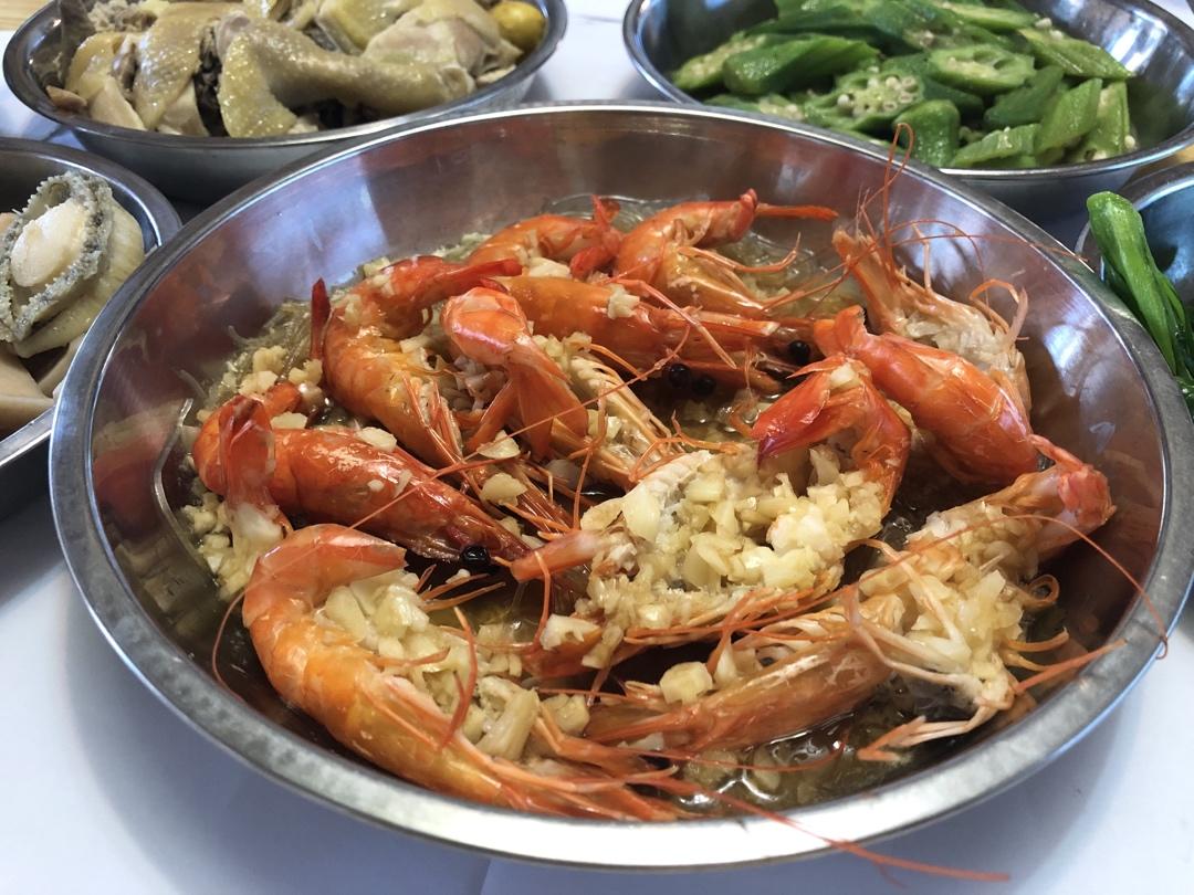 蒜蓉粉丝蒸虾
