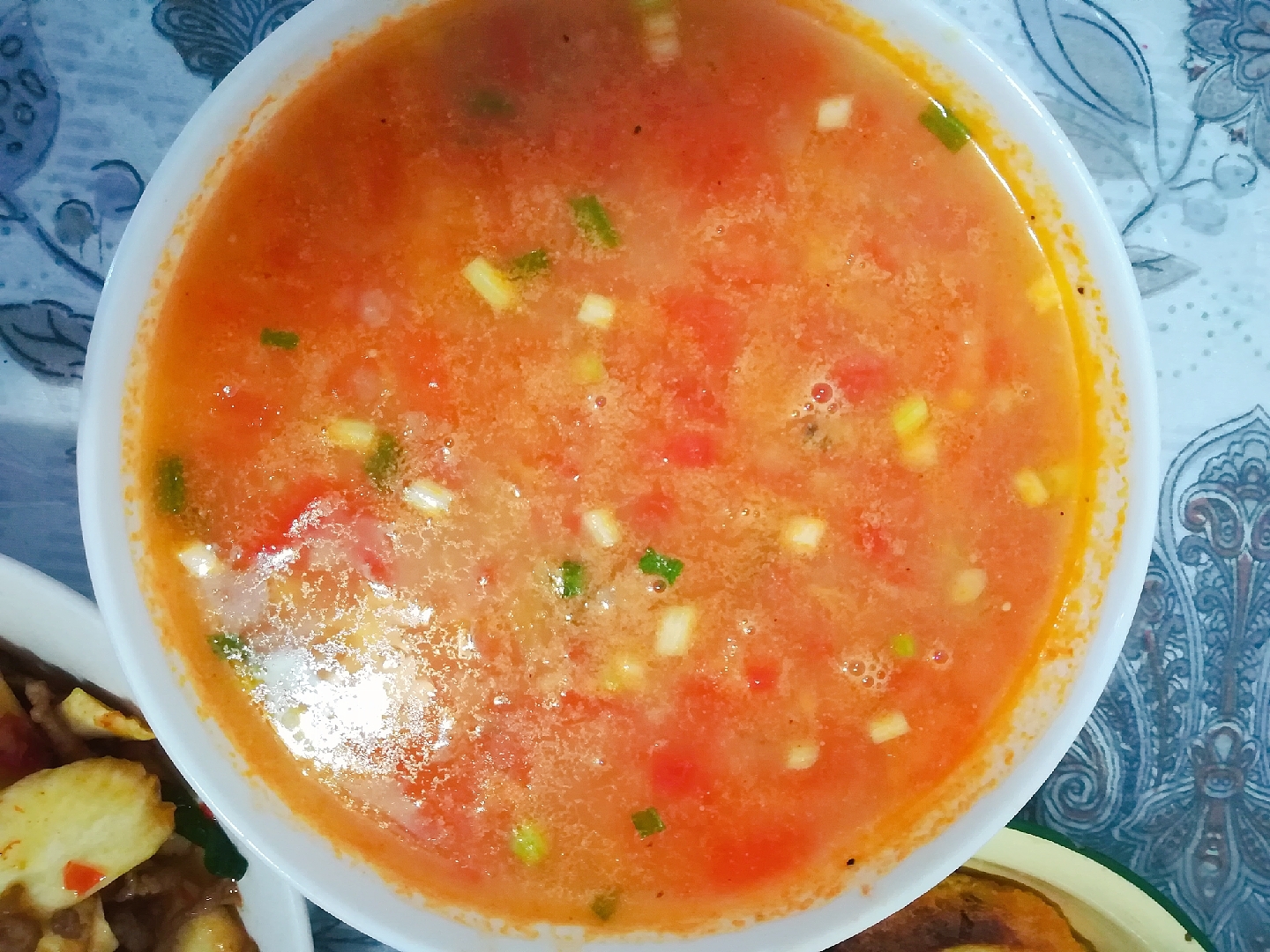 西红柿土豆泥汤