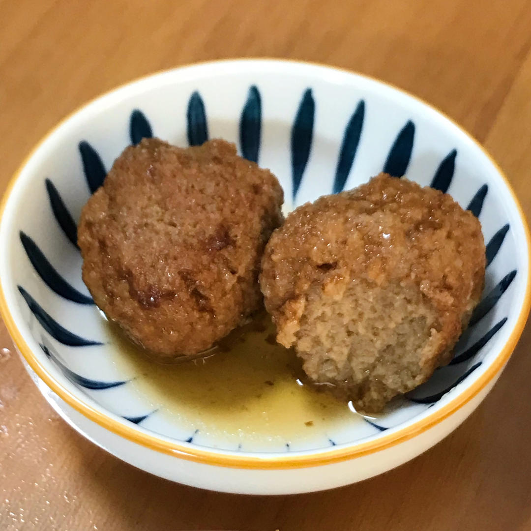 不用油炸的猪肉莲藕丸子