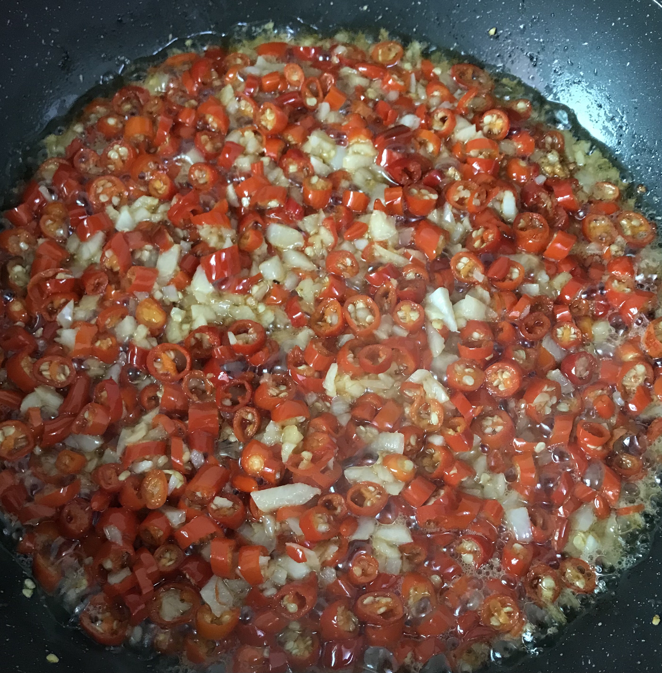 大蒜辣椒油的做法