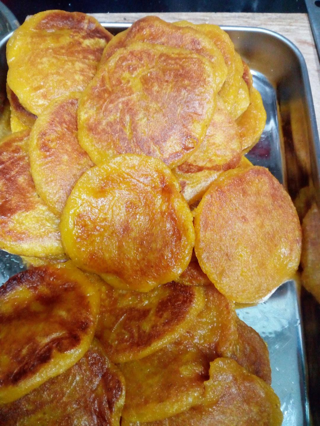 南瓜糯米饼