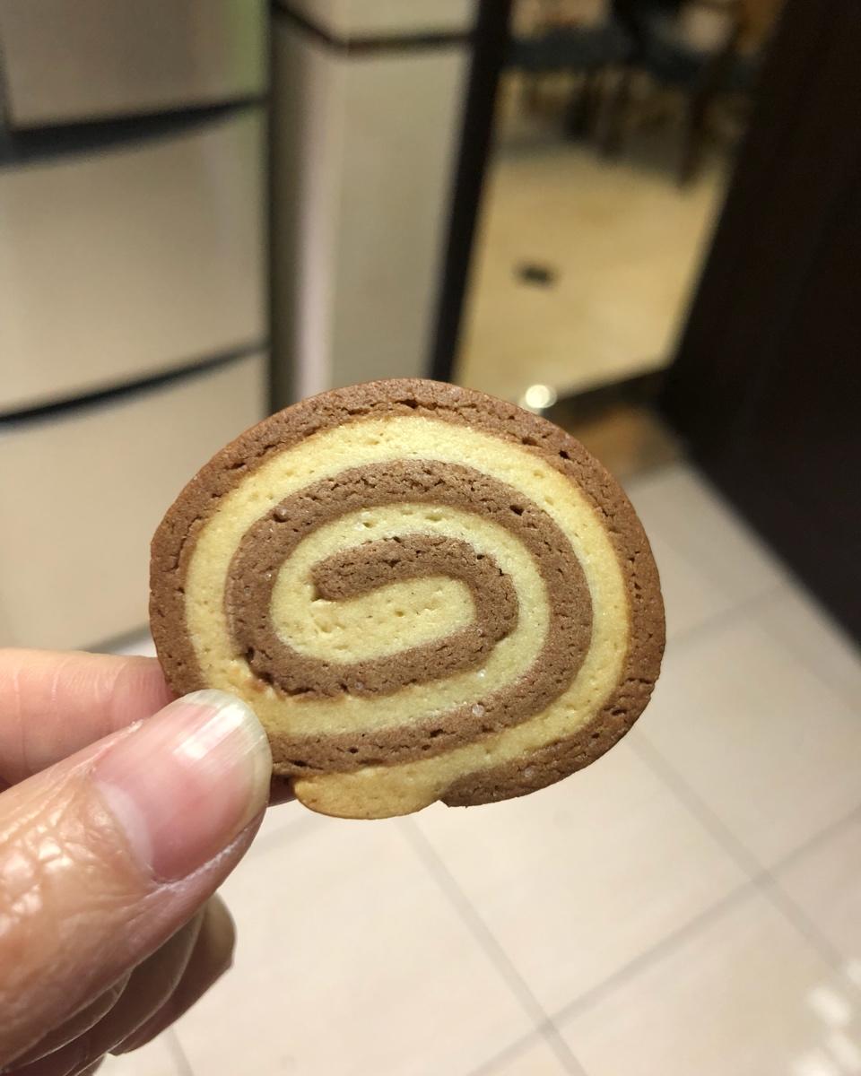 摩卡双色饼干