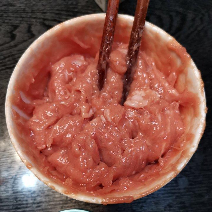 肉不柴的馄饨馅