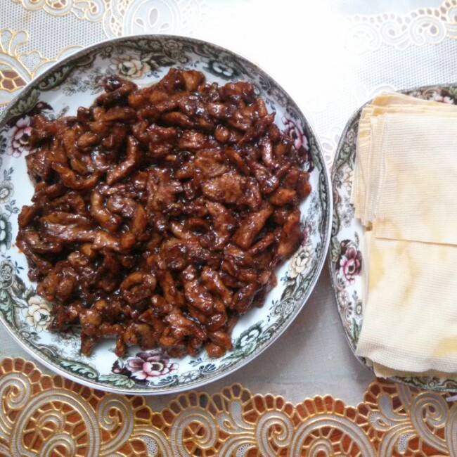 京酱肉丝
