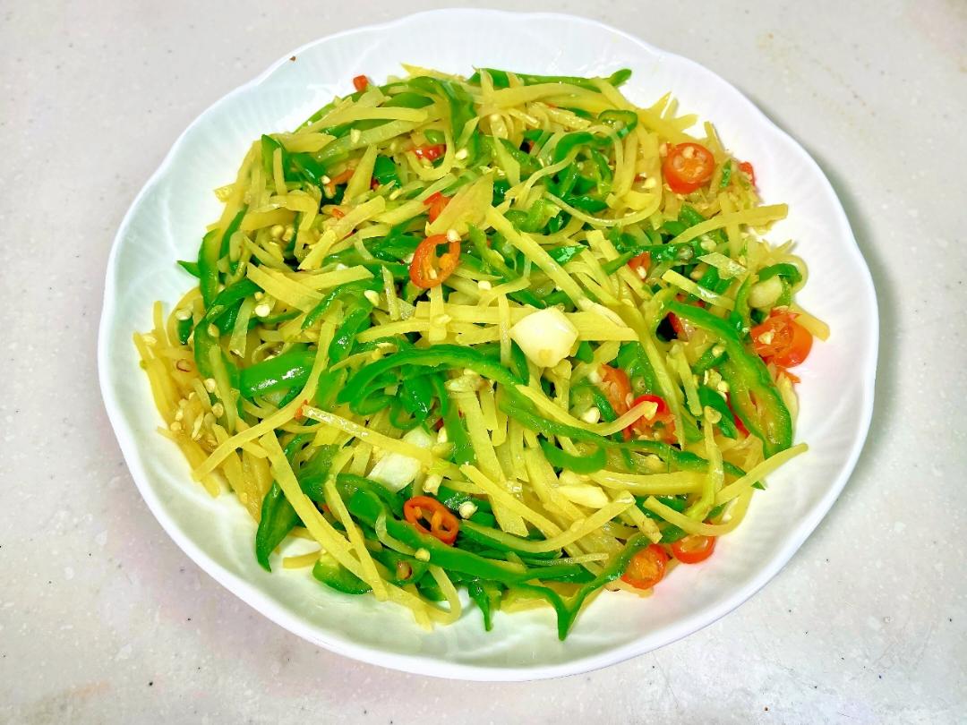 青椒土豆丝｜家常好菜
