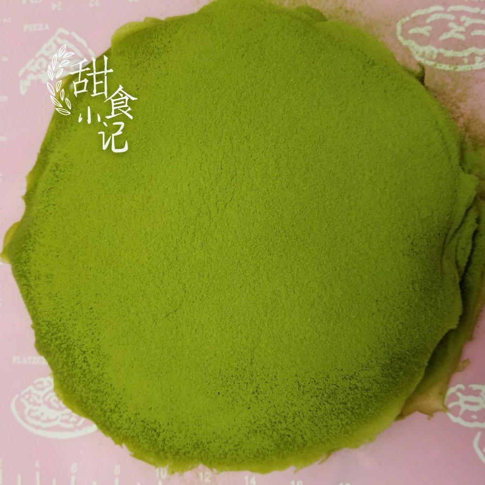 美味的煎蛋糕—抹茶千层蛋糕