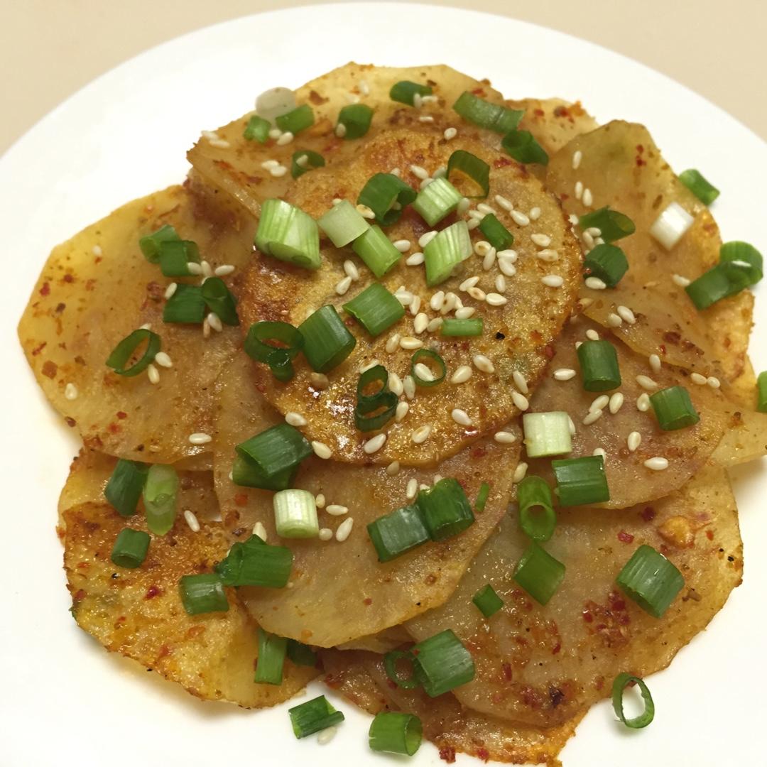 微波土豆片(烧烤风味)