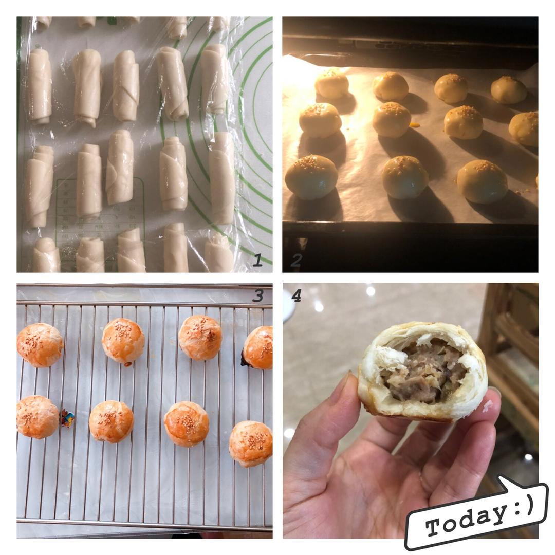 苏式榨菜鲜肉月饼