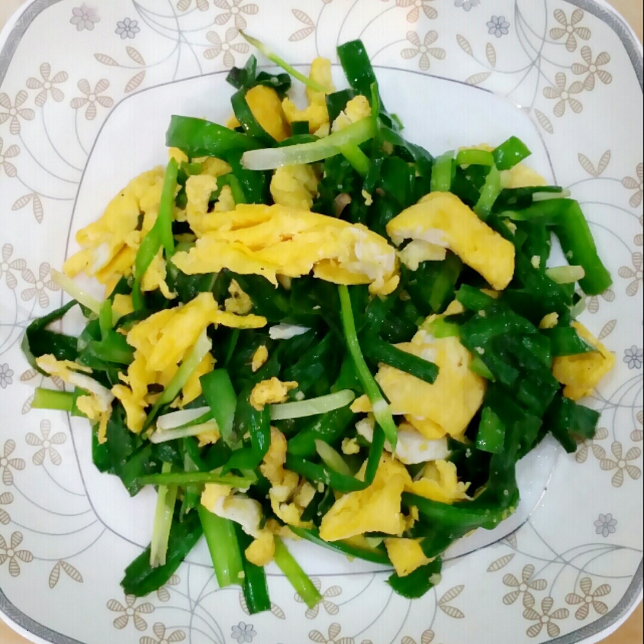韭菜炒蛋