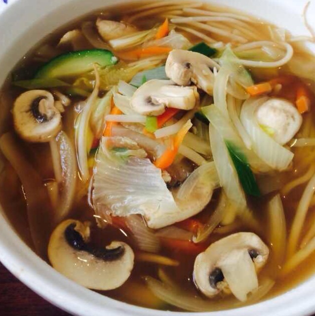 热汤面