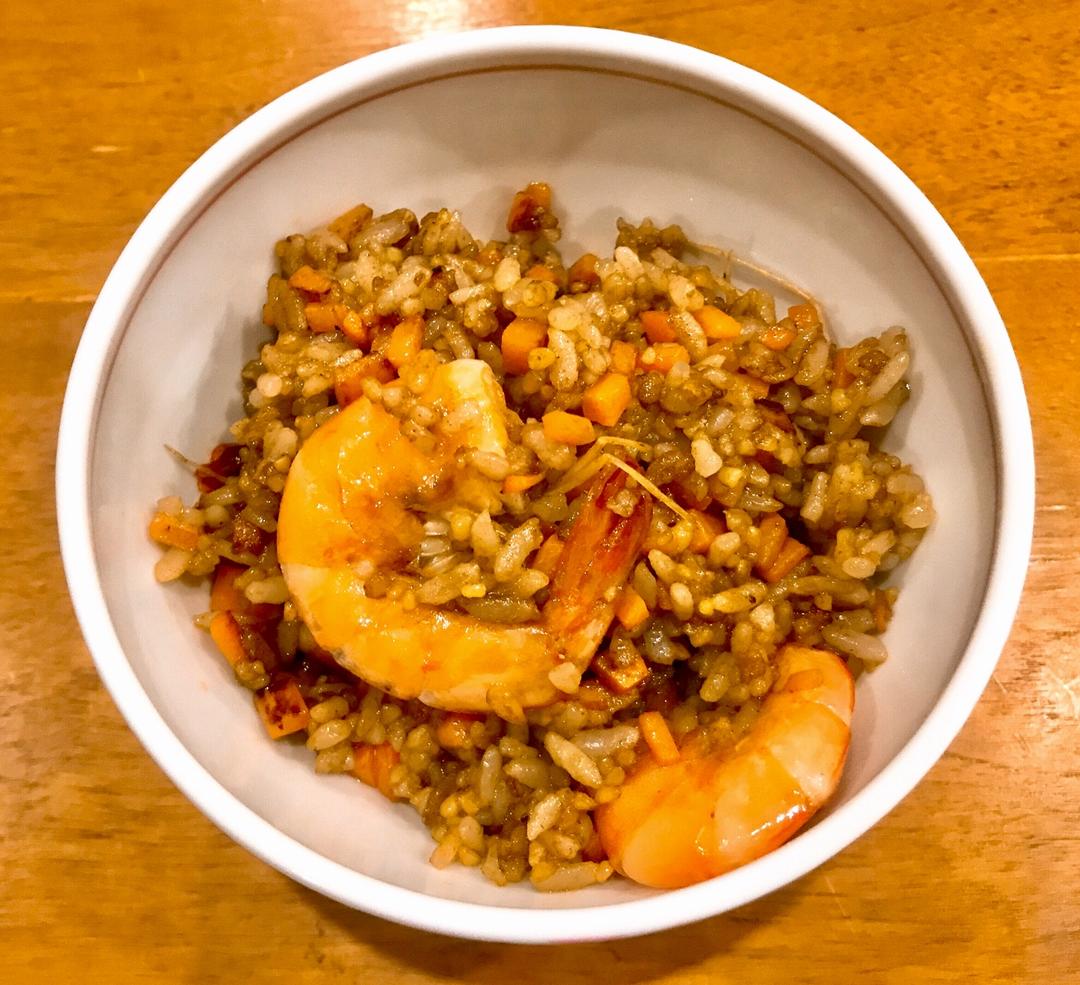 【耳光炒饭 & 烤茄子】