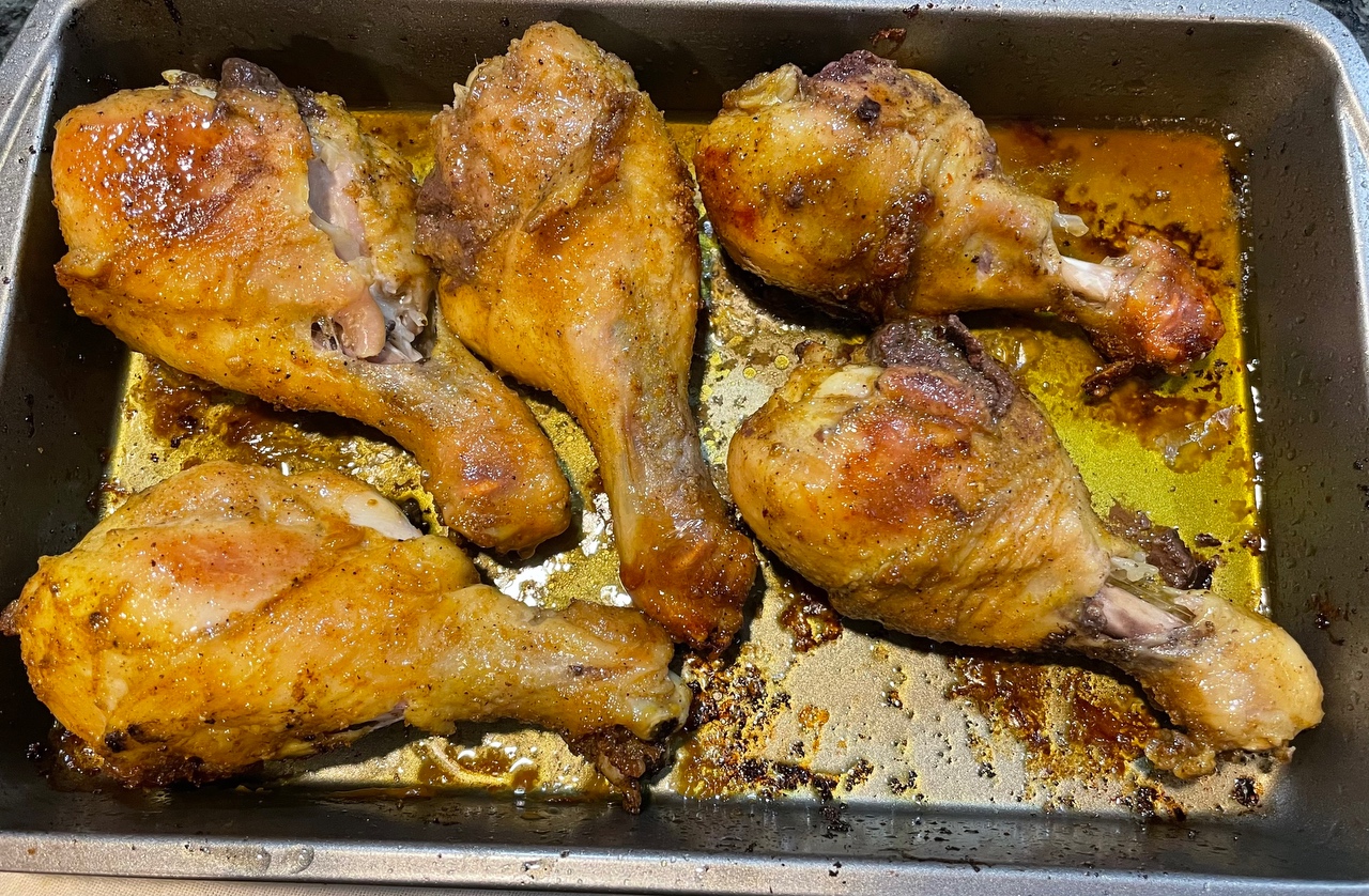 烤箱烤鸡腿（Roasted chicken thigh）——外脆里嫩多汁